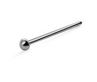 2mm Half Ball Shaped S316L Straight Nose Stud SSNSKA-01